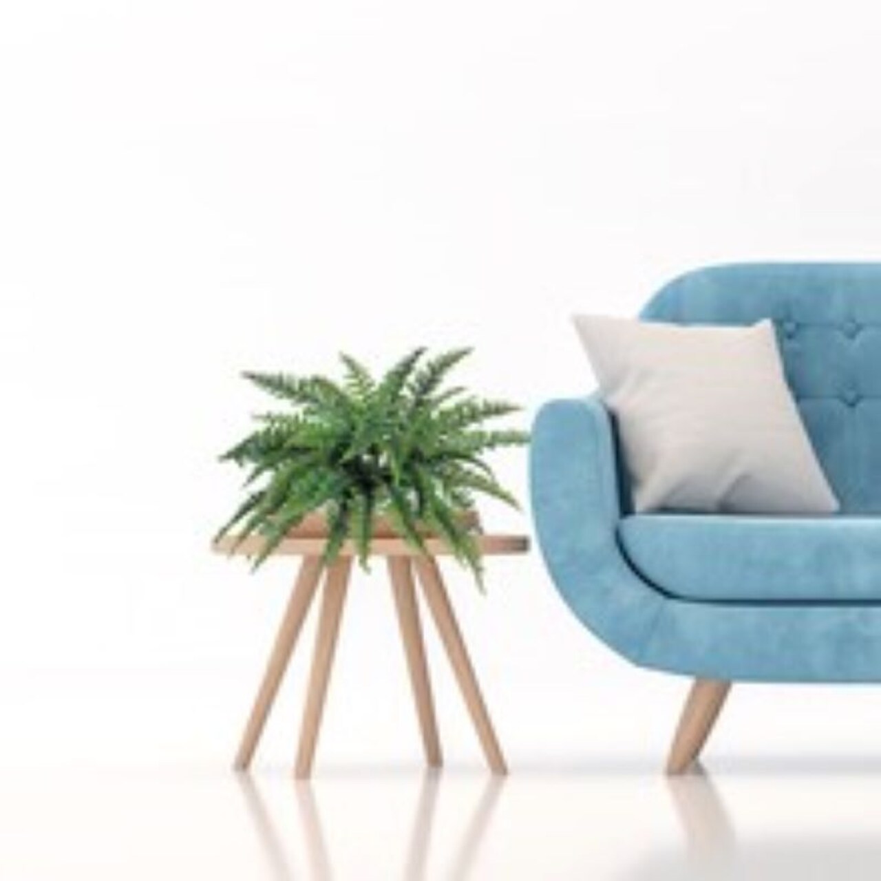 2-Pack – 34" UV Resistant Artificial Boston Ferns with 42 Fronds Each – Realistic Indoor/Outdoor Faux Plants for Hanging Baskets, Planters & Home Decor